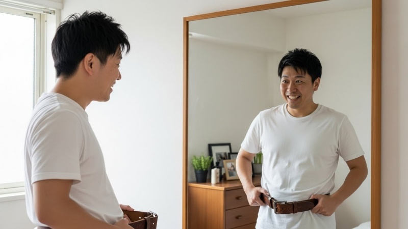 【見た目の変化】ただ痩せるだけじゃない！「服」と「印象」の劇的ビフォーアフター