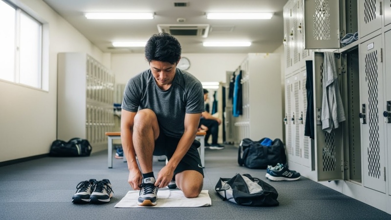 ジムでの「靴」に関するマナーと、よくある疑問