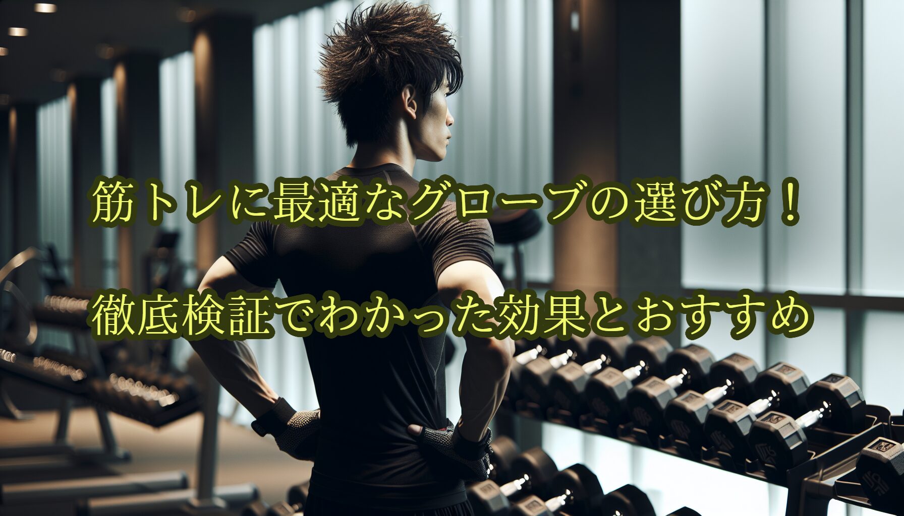 筋トレに最適なグローブの選び方！徹底検証でわかった効果とおすすめ