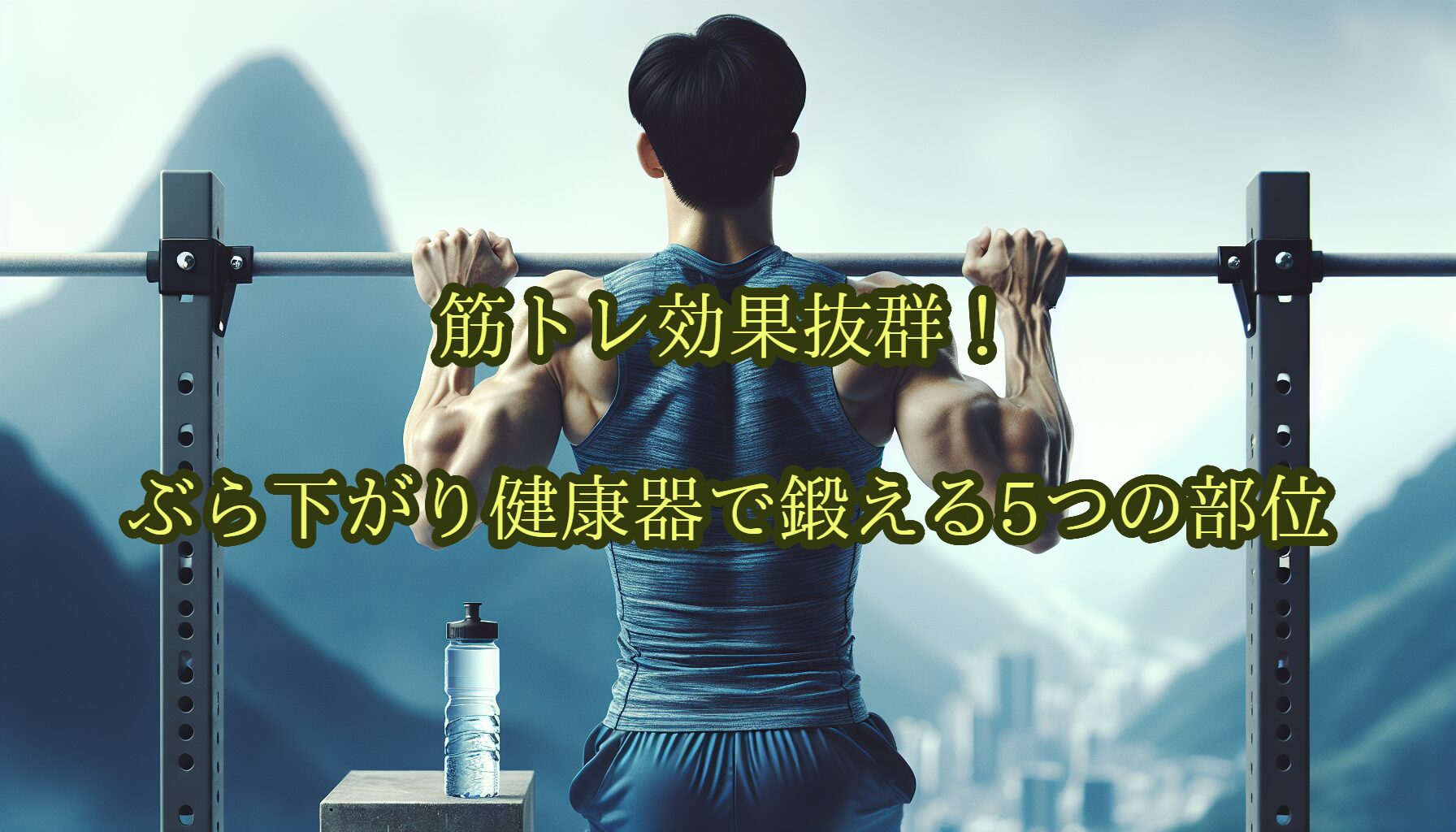 筋トレ効果抜群！ぶら下がり健康器で鍛える5つの部位