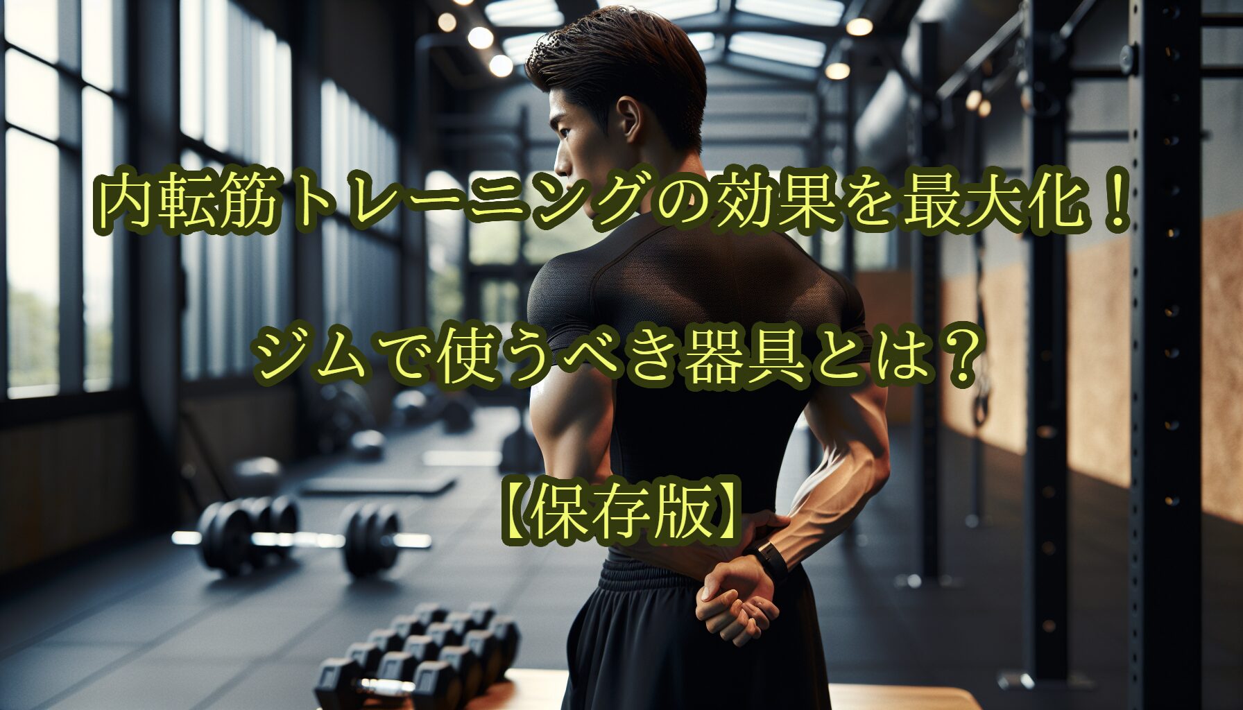 内転筋トレーニングの効果を最大化！ジムで使うべき器具とは？【保存版】