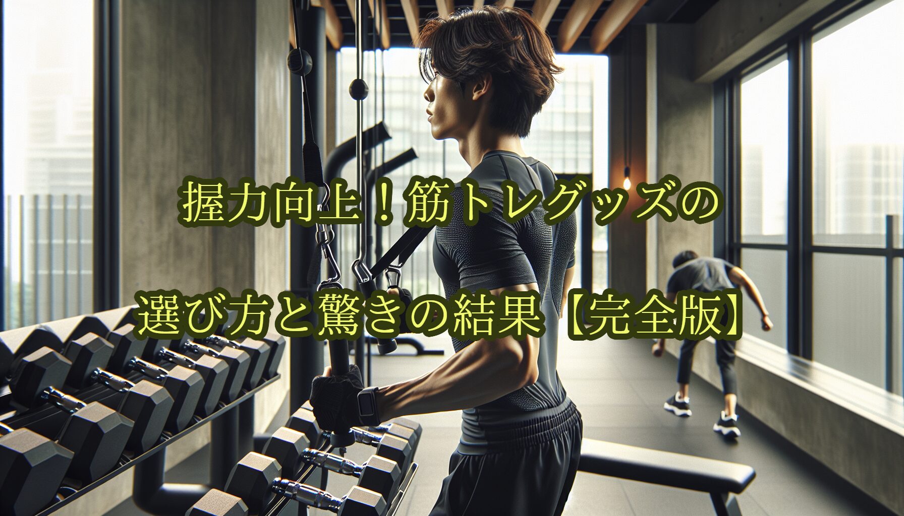 握力向上！筋トレグッズの選び方と驚きの結果【完全版】