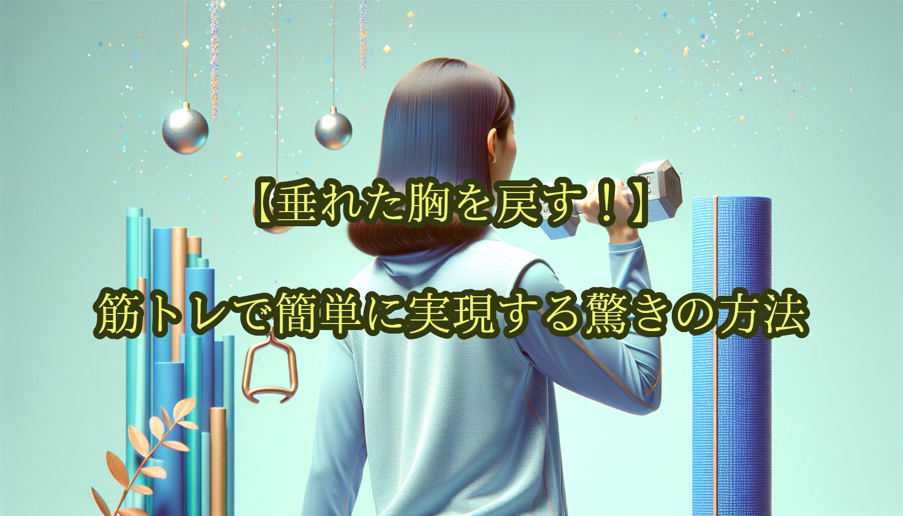 【垂れた胸を戻す！】筋トレ簡単で実現する驚きの方法