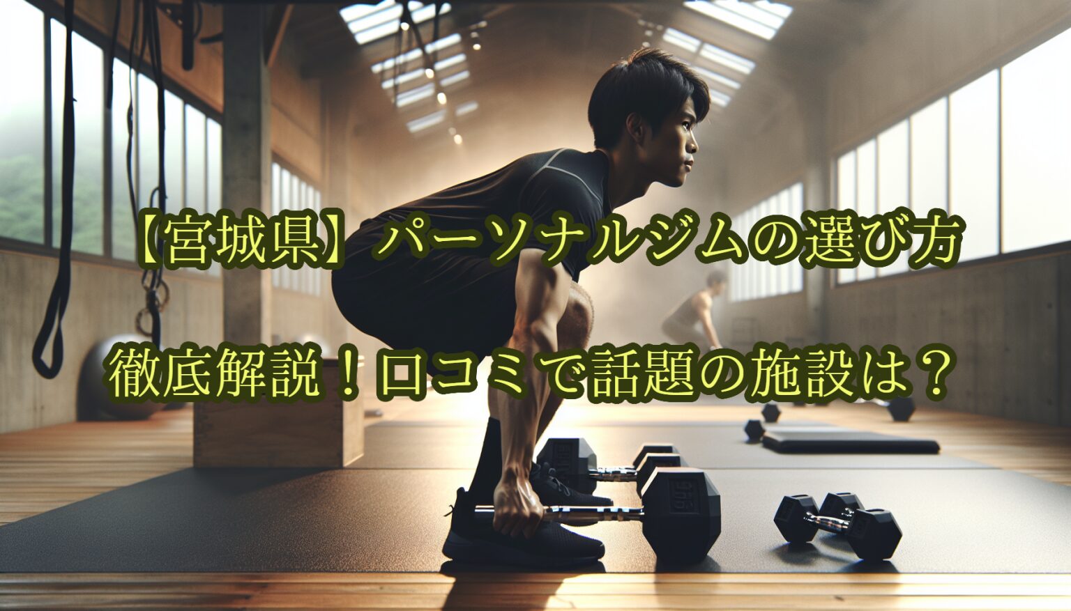 【宮城県】パーソナルジムの選び方徹底解説！口コミで話題の施設は？