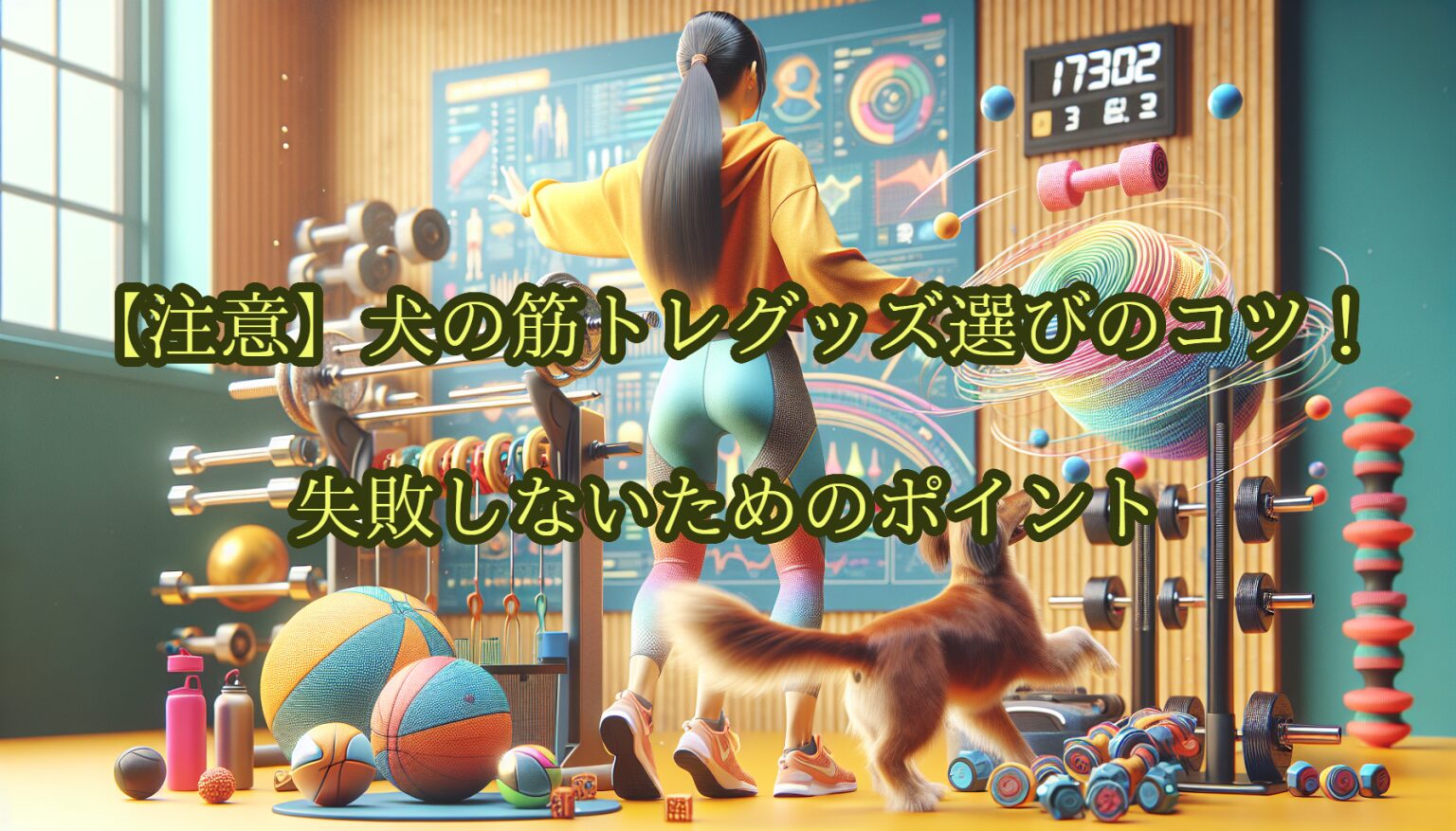 【注意】犬の筋トレグッズ選びのコツ！失敗しないためのポイント