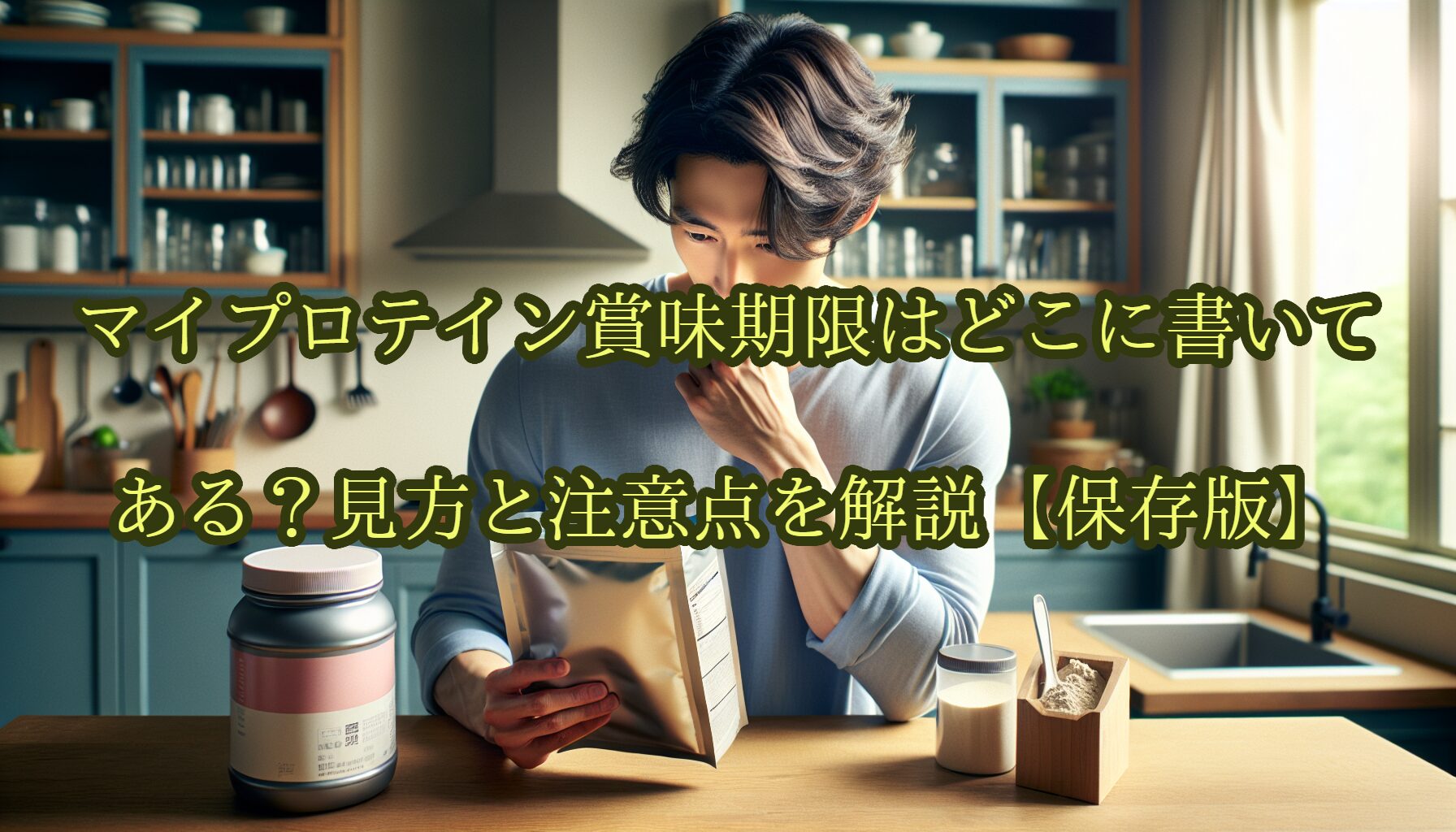 マイプロテイン賞味期限はどこに書いてある？見方と注意点を解説【保存版】