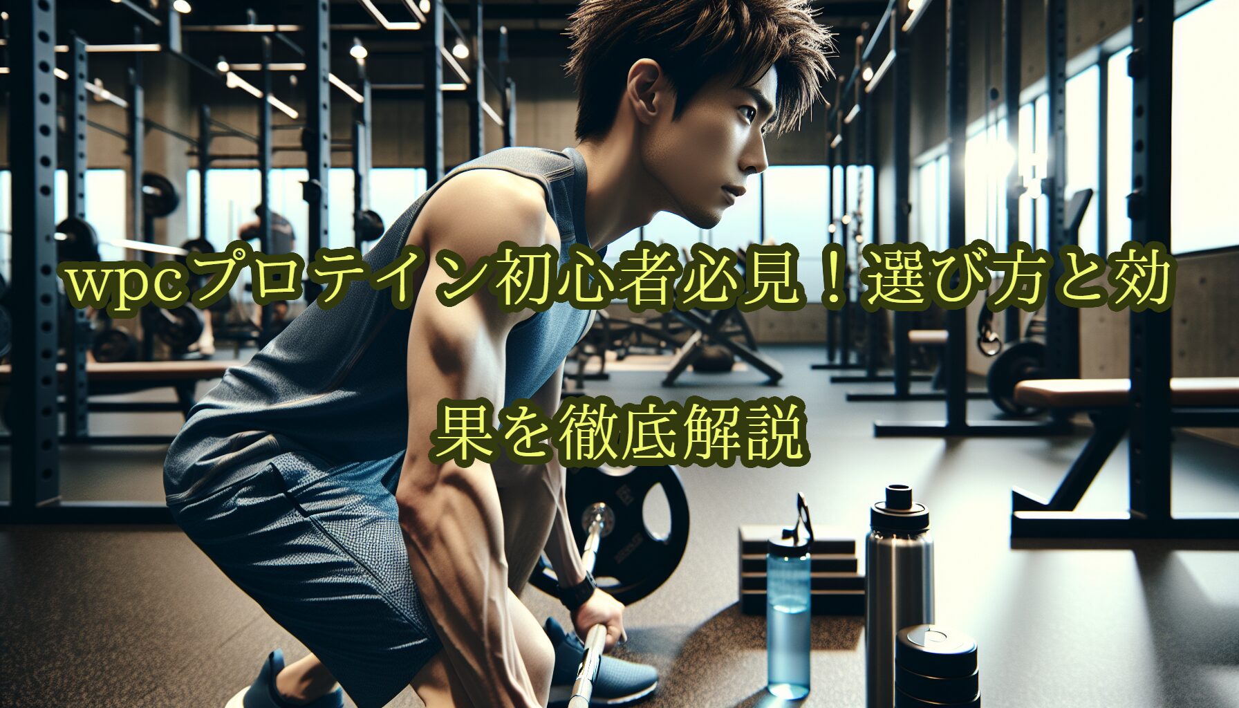 wpcプロテイン初心者必見！選び方と効果を徹底解説