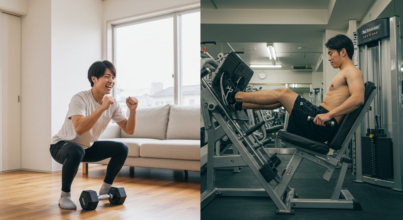 【STEP4】自宅orジム？あなたに合った最強のダイエット筋トレメニュー