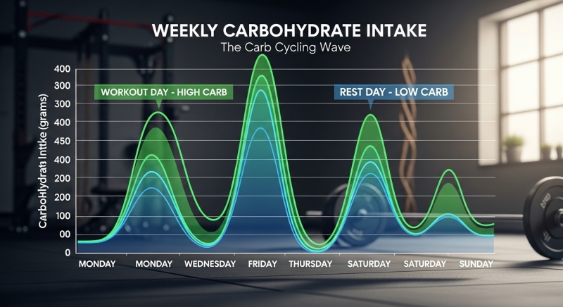 カーボサイクリングとは？炭水化物を「波」で摂取する戦略