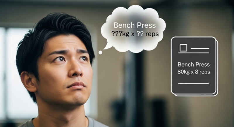 なぜ筋トレに「記録」が不可欠なのか?忘却との戦い