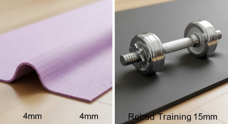 【最重要】「ヨガマット」と「トレーニングマット」の決定的な違い