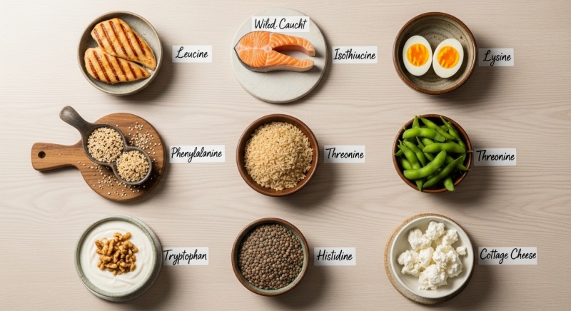 EAA(Essential Amino Acids)とは?9種の生命維持アミノ酸