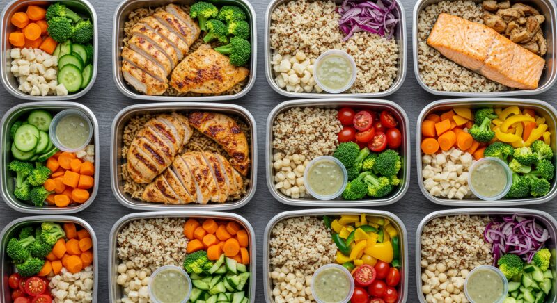 【目的別】真似するだけ！筋トレ効果を高める1週間の食事メニュー例