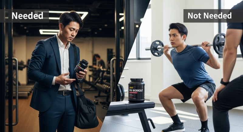 本当に必要？プレワークアウトサプリが必要な人・不要な人