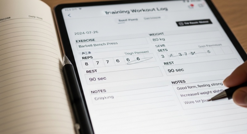 効果的な「トレーニング記録」に含めるべき7つの項目