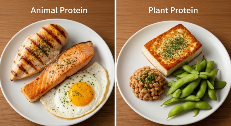 動物性タンパク質 vs 植物性タンパク質:メリット・デメリット徹底比較