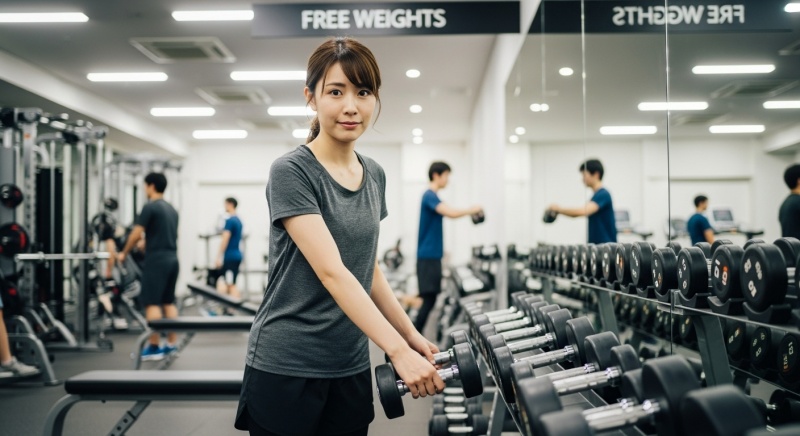 「フリーウェイトエリアが怖い」を克服する3ステップ