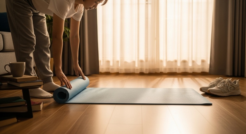 トレーニングマットを最大限活用する！快適な自宅トレのための3つのコツ