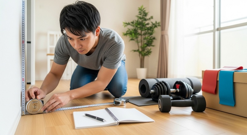 失敗しない！省スペース・ホームジム構築の「絶対法則」3選