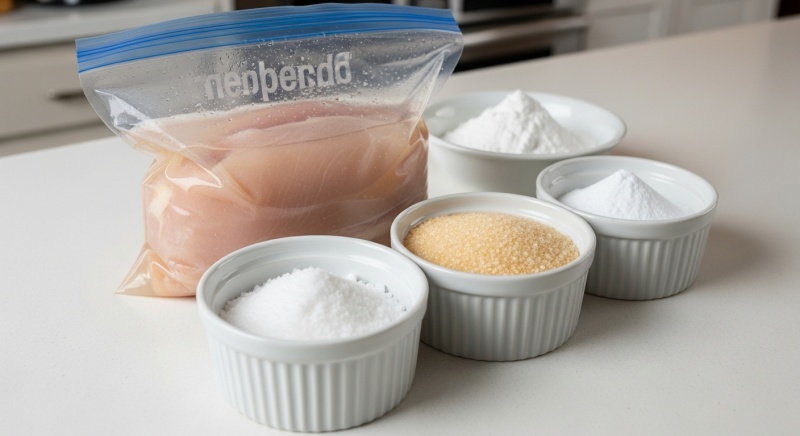 漬けるだけで繊維が解ける！魔法の水「ブライン液」と「重曹」