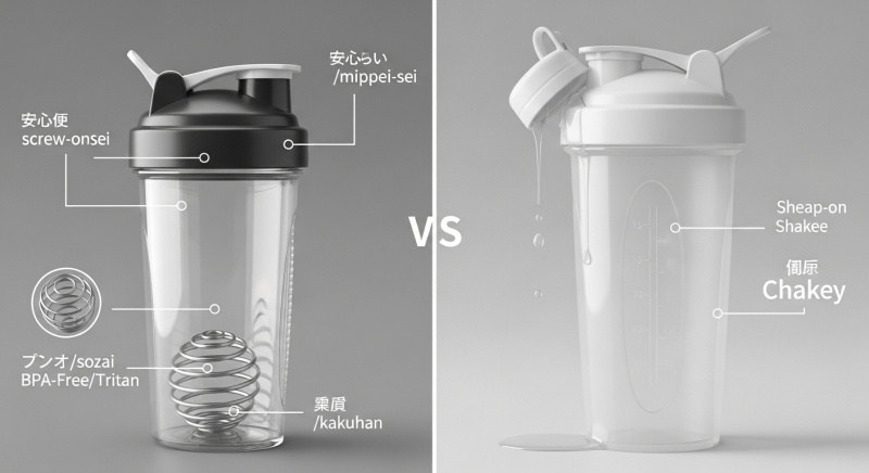 シェイカー選びで失敗しないための「5つのチェックポイント」