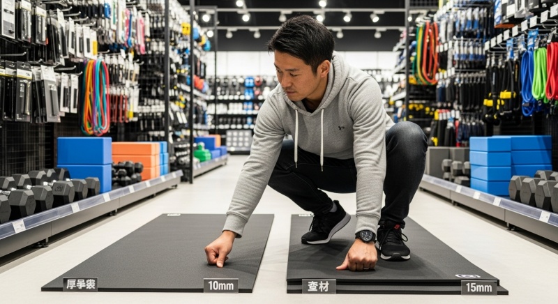【最重要】失敗しない筋トレマットの「選び方」4つのポイント