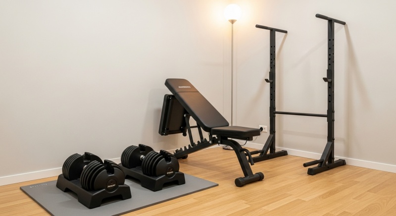 【最優先】省スペース・ホームジムにおすすめの「三種の神器」