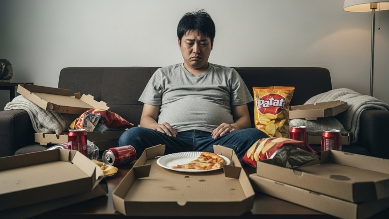 失敗するチートデイの典型例。「脂質」のドカ食いはただのデブ活