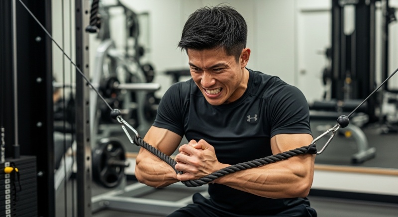 【実践】四角い胸板を作る！ジムでの最強ルーティン例