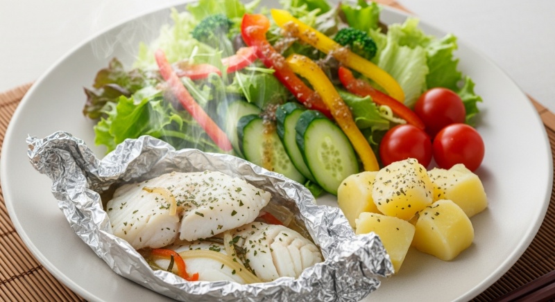 ローファット実践者の1日の「食事メニュー」サンプル（減量期）