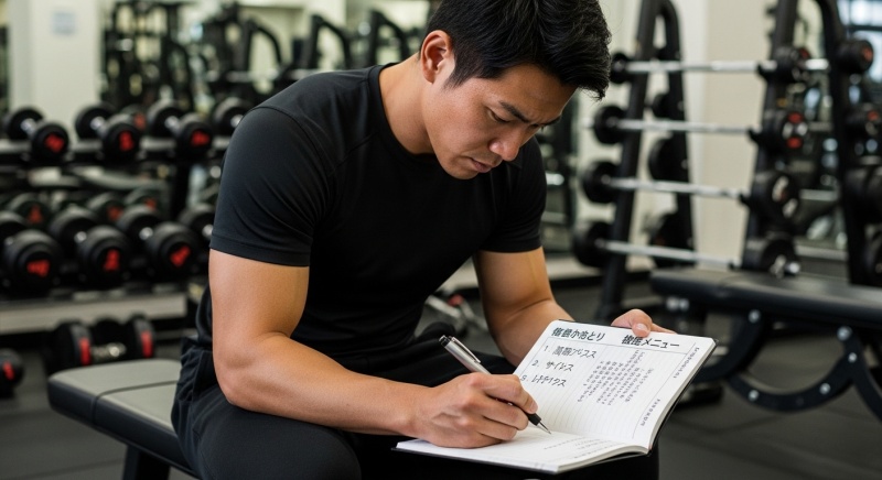 【実践メニュー】「メロン肩」を作る1日のトレーニングルーティン例