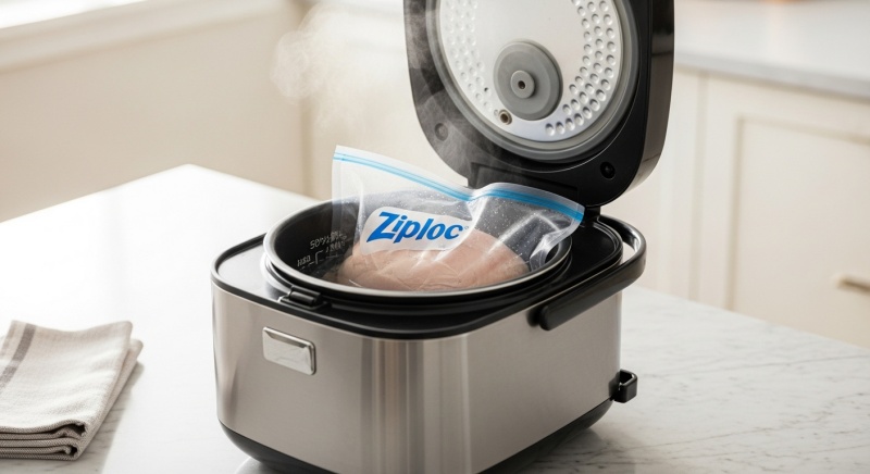 道具は「炊飯器」だけ。放置で完成する「究極のサラダチキン」