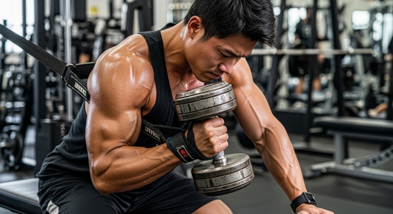 背中トレの「握力」問題：ストラップやパワーグリップの活用