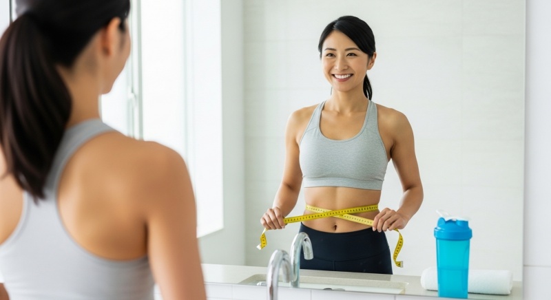 【体験談】「プロテイン＝太る」と信じていた女性が、朝食をプロテインに変えて−5kg達成した話