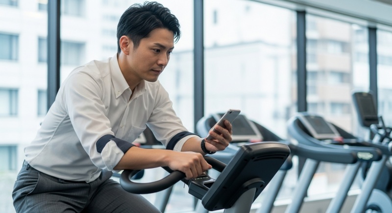 【体験談】営業回りのサボり場所にしていたサラリーマンが、スーツのまま−10kg達成した話