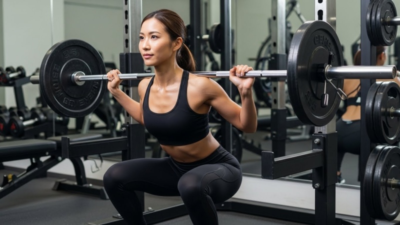 【体験談】「脚が太くなるのが嫌」と避けていた女性が、バーベルスクワットで美尻を手に入れた話