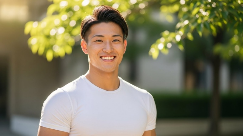 【体験談】なで肩コンプレックスの学生が、Tシャツの袖をパンパンにした夏