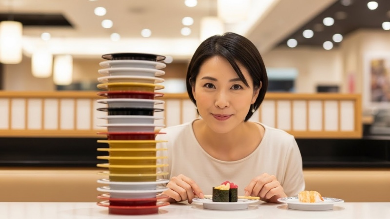 【体験談】停滞期で心が折れかけた主婦が、寿司20皿食べてスランプを脱出した話