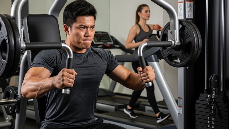 【新人研修】「とりあえず有酸素」は現場放棄。まずは筋トレエリアに行け