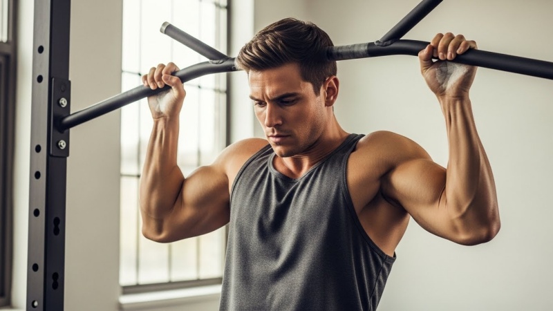 グリップ(握り方)で効果が変わる。順手・逆手・パラレル