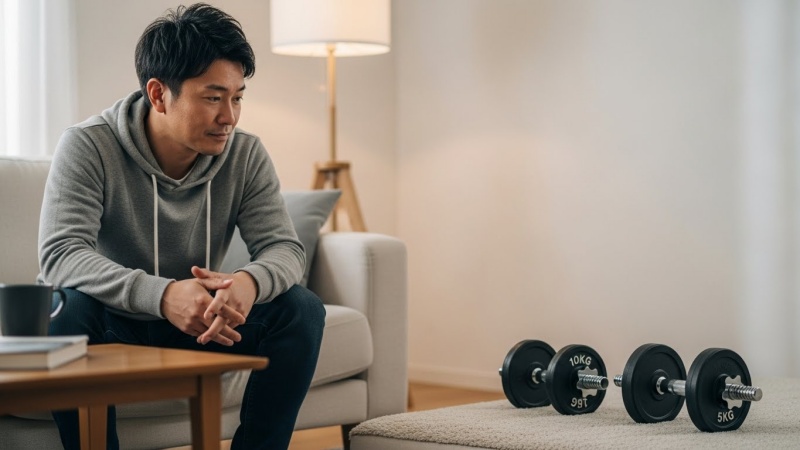 なぜ「固い決意」は3日で消えるのか？筋トレが続かない脳科学的理由