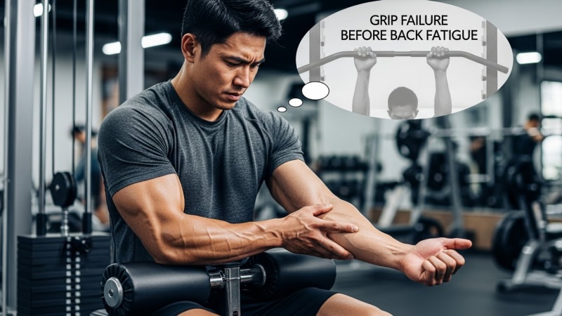 なぜ「背中」より先に「腕」が疲れるのか？初心者が陥る握力の罠