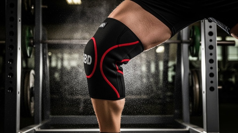 スクワットで膝を守れ！ニースリーブの「7mm」効果と、絶対に失敗しないサイズ選び