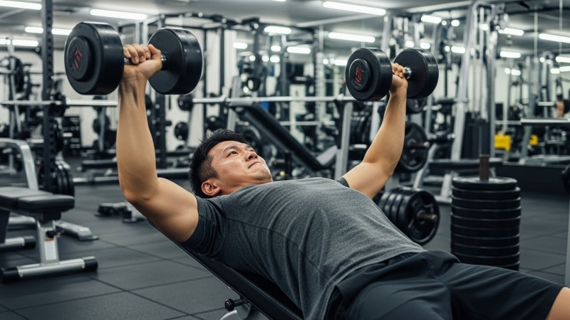 【ジム編】ベンチプレスの「手幅」と「アーチ」で効き方が激変する