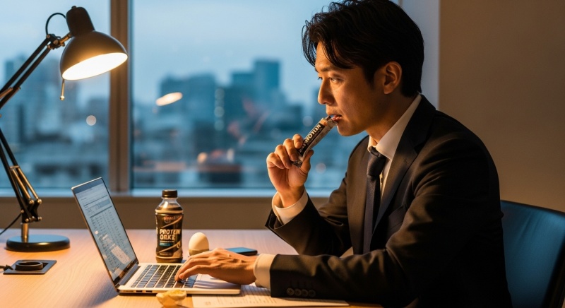 ランチで足りないタンパク質は「15時のおやつ」で補え